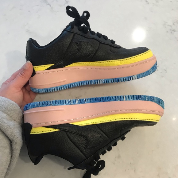 Nike Women’s Air Force 1 Jester ‘Black’ Size 7 - Picture 9 of 12